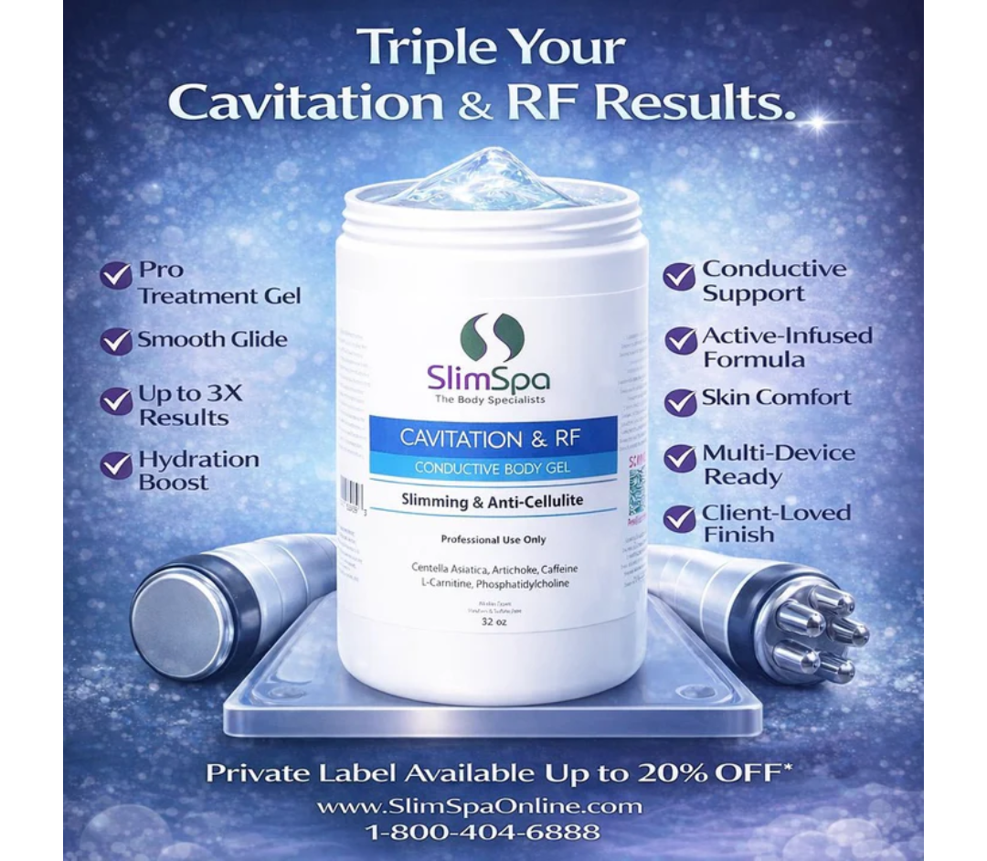 Cavitation & RF Conductive Body Gel – 32 oz