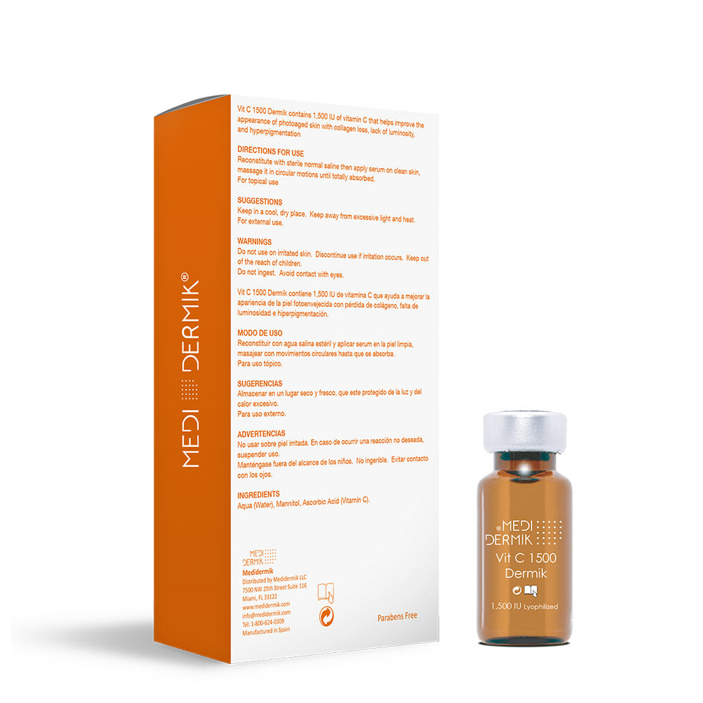 Vit C 1500 Dermik Liofilizado