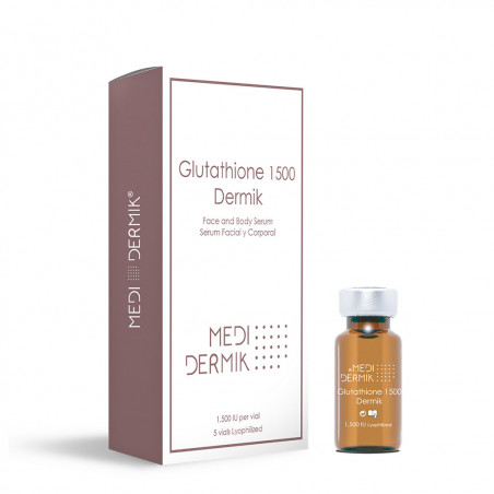 Glutathione 1500 Dermik 5 vials, Lyophilized, 1,500 IU