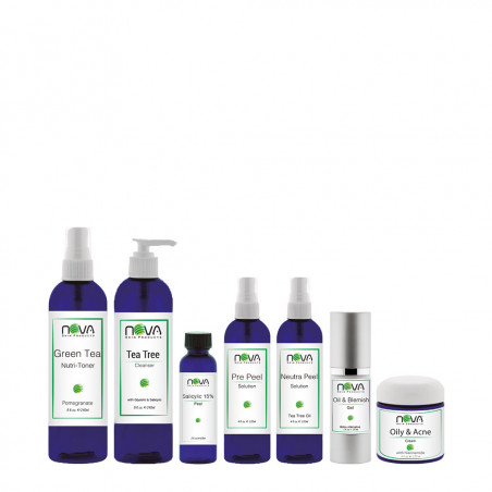 Oily and Acne Back Bar Kit 7 products