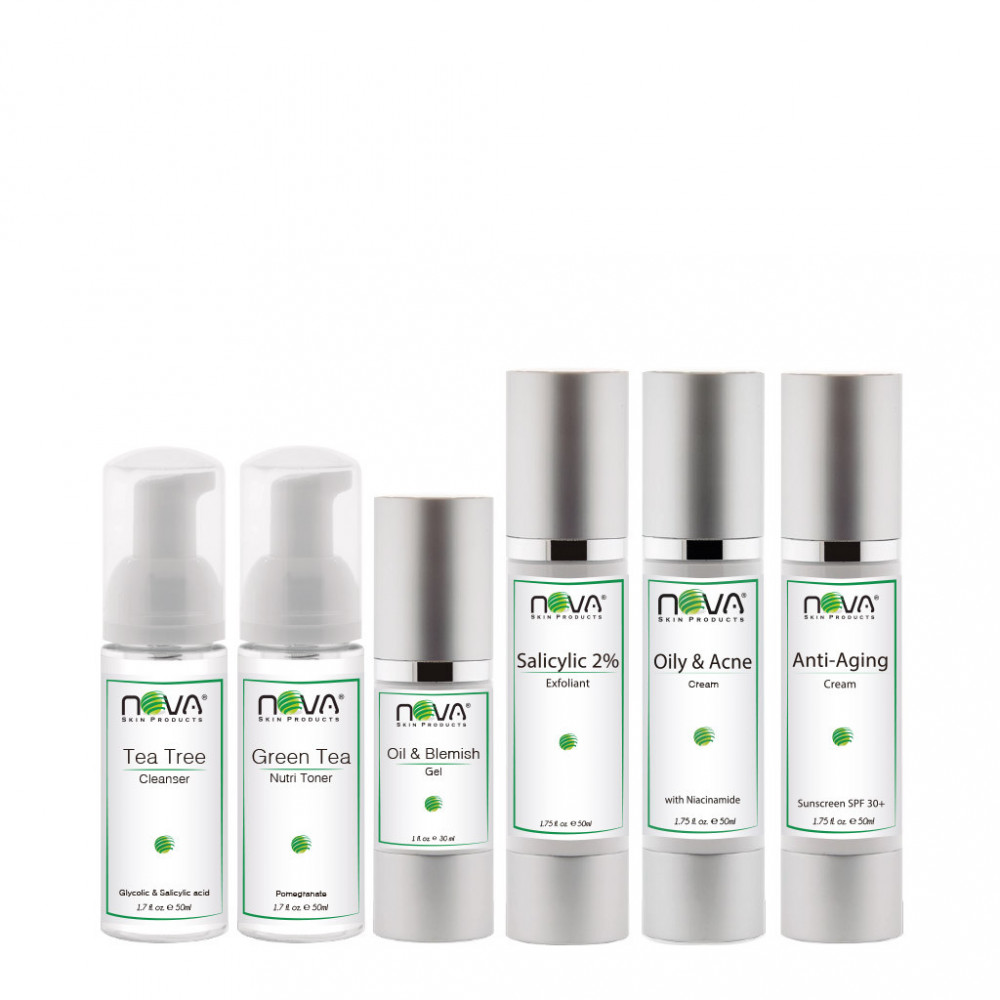 Acne Retail Kit - 6 Products
