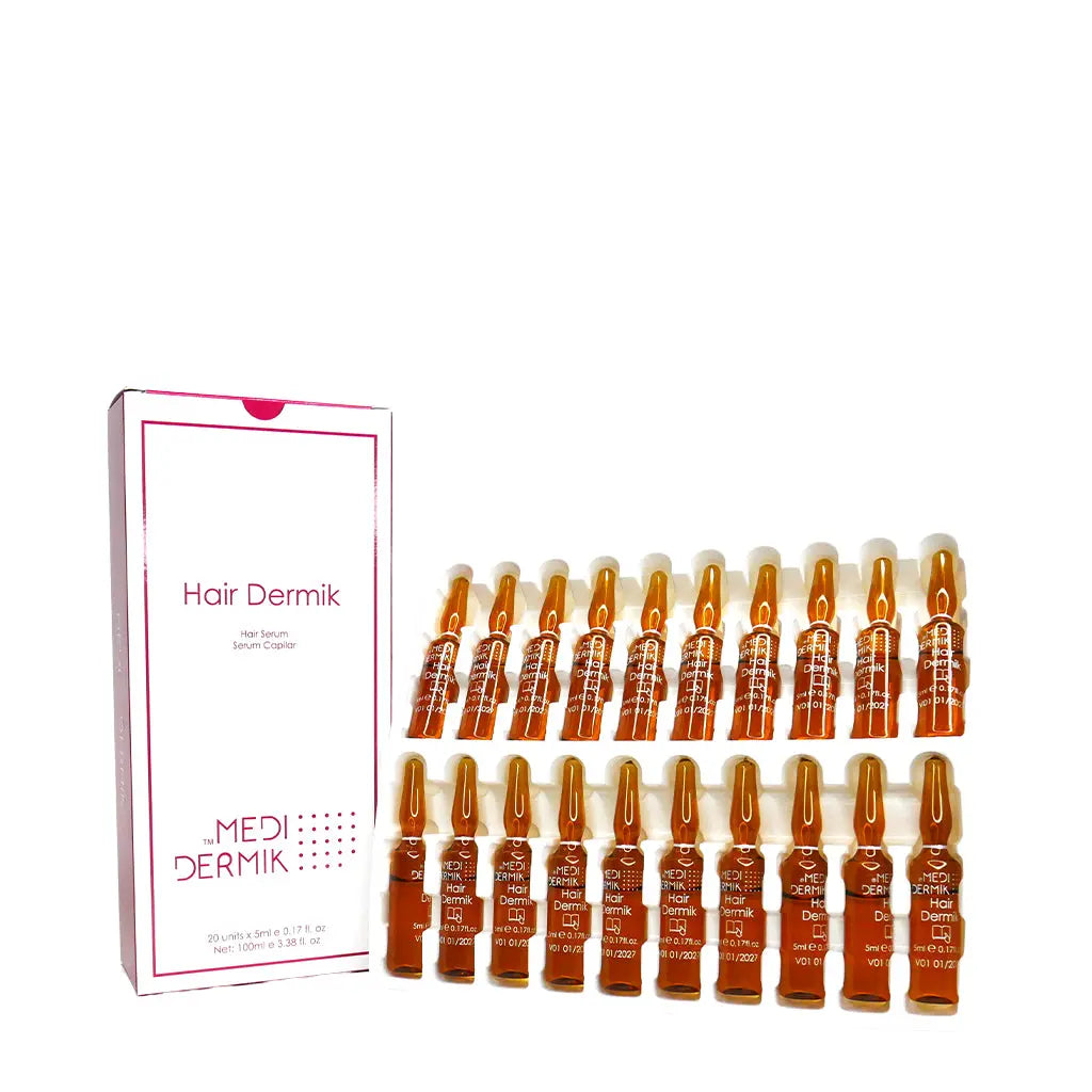 Hair Dermik Box and Ampoules
