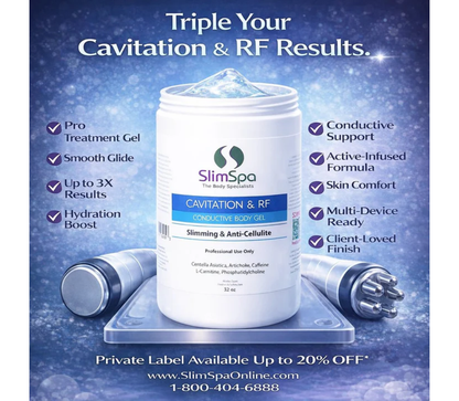 Cavitation & RF Conductive Body Gel  – 32 oz