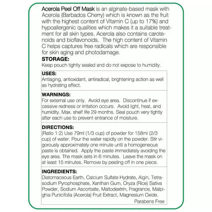 Acerola Vitamin C Peel-Off Mask