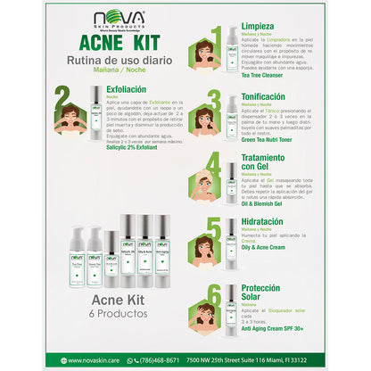 Acne Retail Kits | For Oily Acne Skin & Prevent Breakouts
