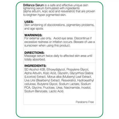 Brilliance Whitening Serum 1oz