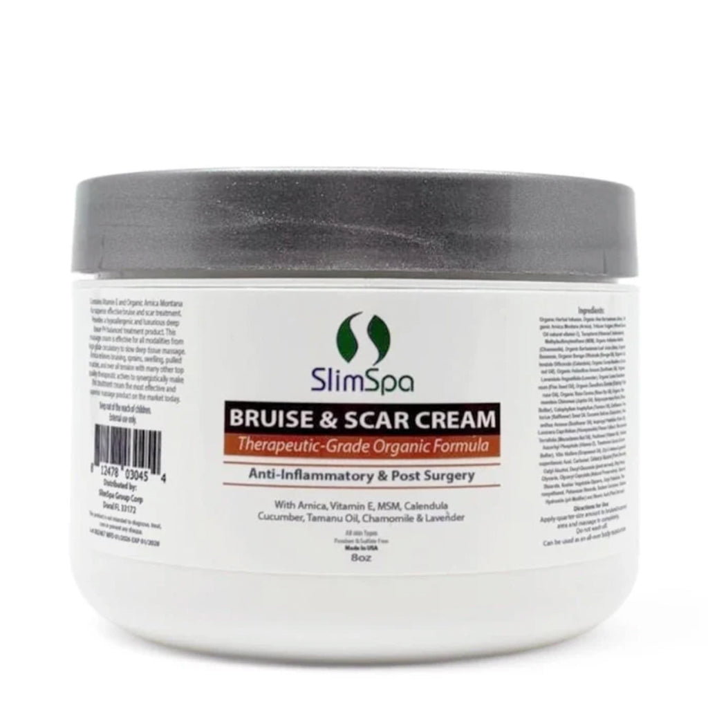 Bruise & Scar Cream – Skin Repair & Recovery – Organic Formula – 8 oz