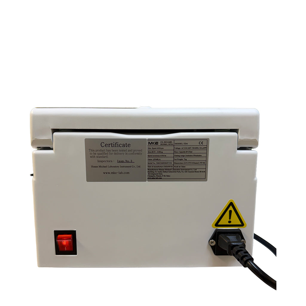 Centrifuge for PRP 12 tubes Digital, Variable Speed up to 4,000 rpm