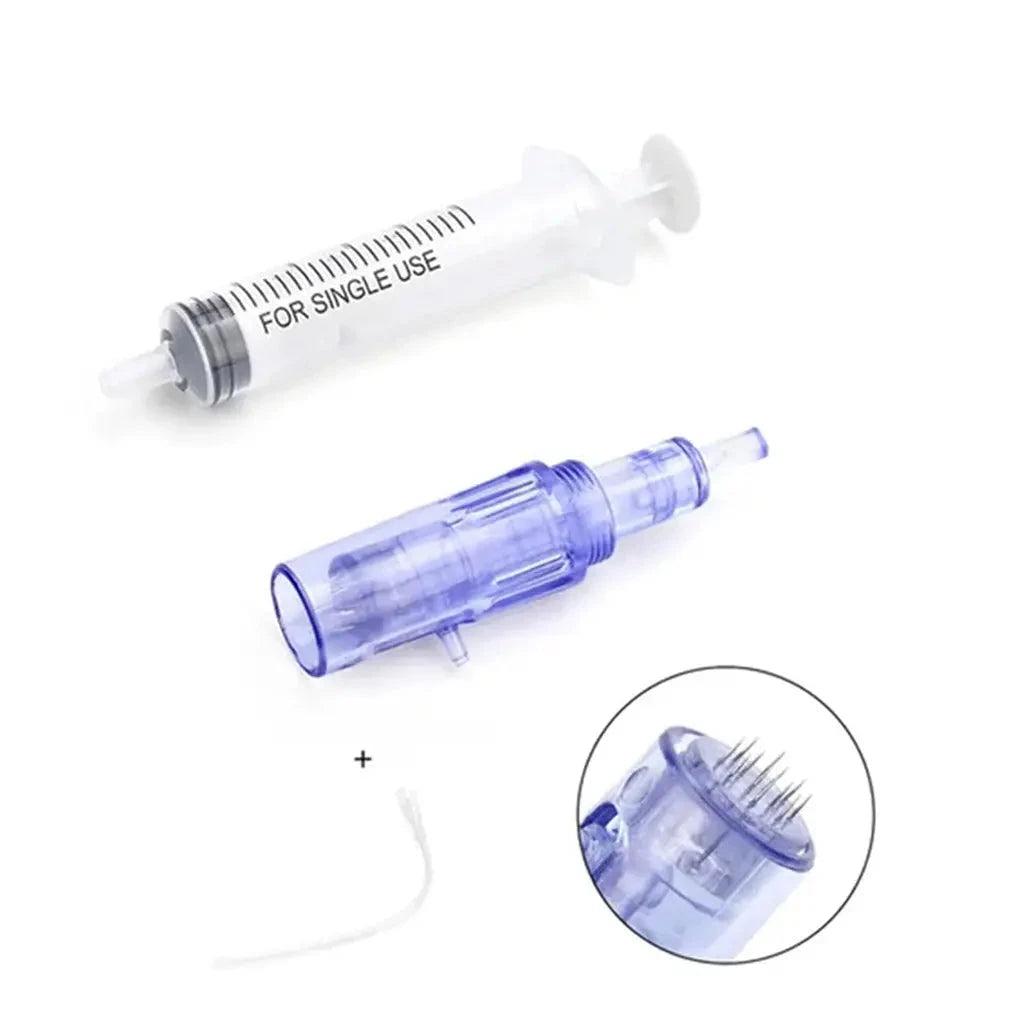 Combo-MicroNeedle Cartridge + Syringes (36/12/Nano prong) 10 pack