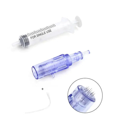 Combo-MicroNeedle Cartridge + Syringes (36/12/Nano prong) 10 pack