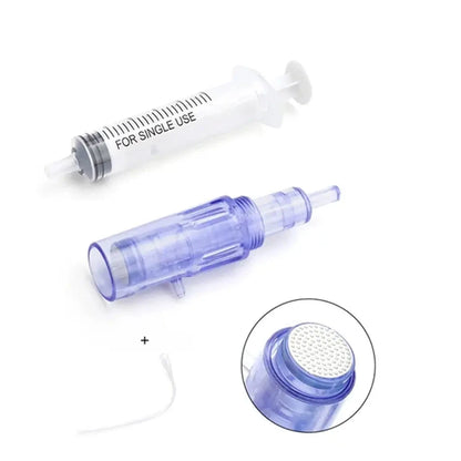 Combo-MicroNeedle Cartridge + Syringes (36/12/Nano prong) 10 pack