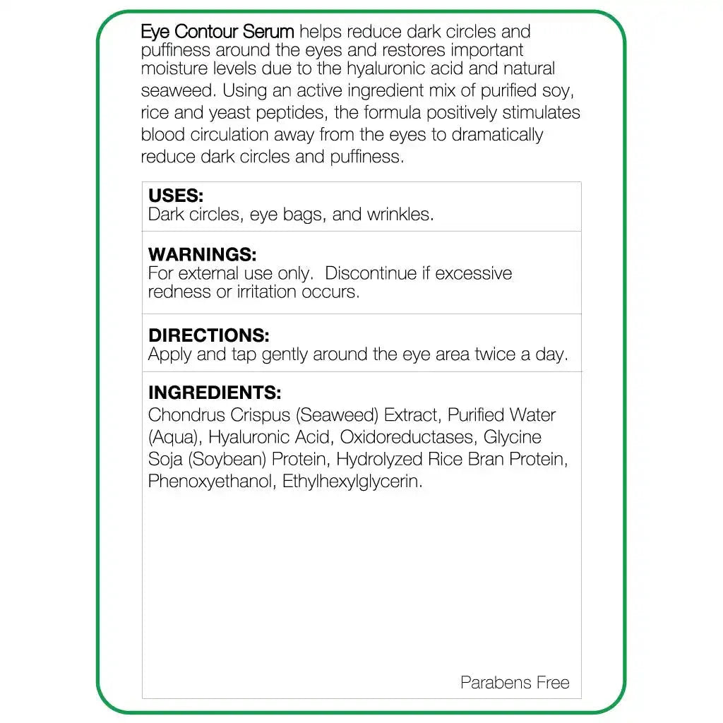 Eye Contour Serum 0.5oz