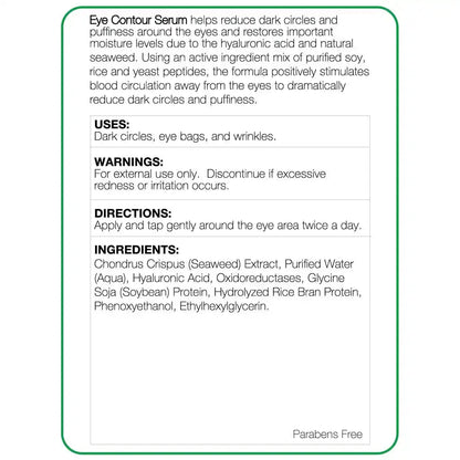 Eye Contour Serum 0.5oz