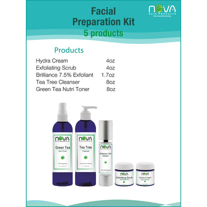 Facial Preparation Kit 6 products