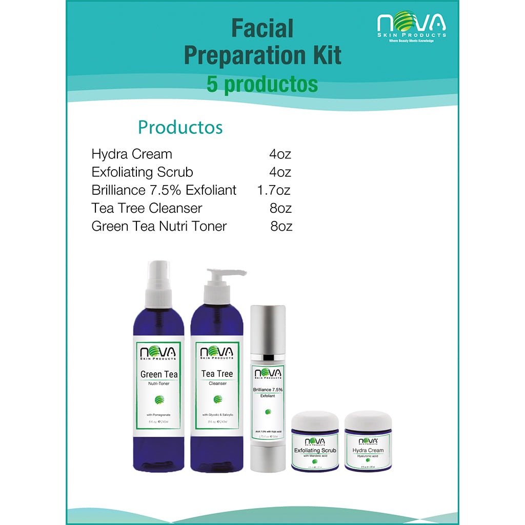 Facial Preparation Kit 6 products