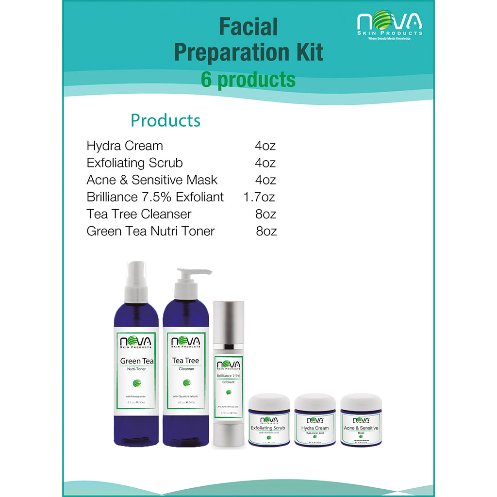 Facial Preparation Kit 7 products