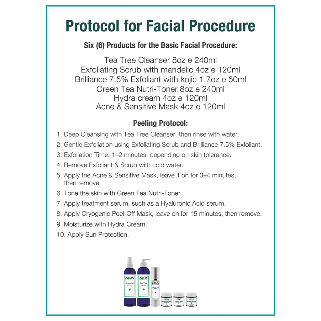 Facial Preparation Kit 7 products