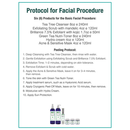 Facial Preparation Kit 7 products