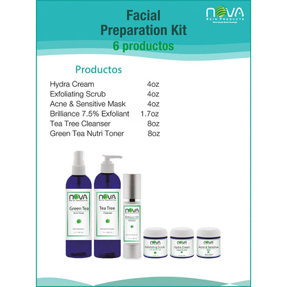 Facial Preparation Kit 7 products