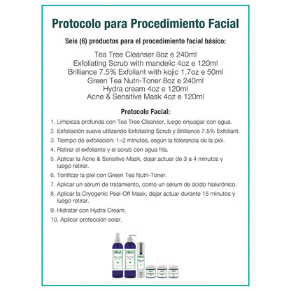 Facial Preparation Kit 7 products