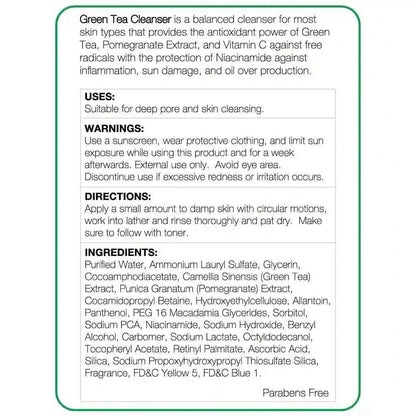 Green Tea Cleanser