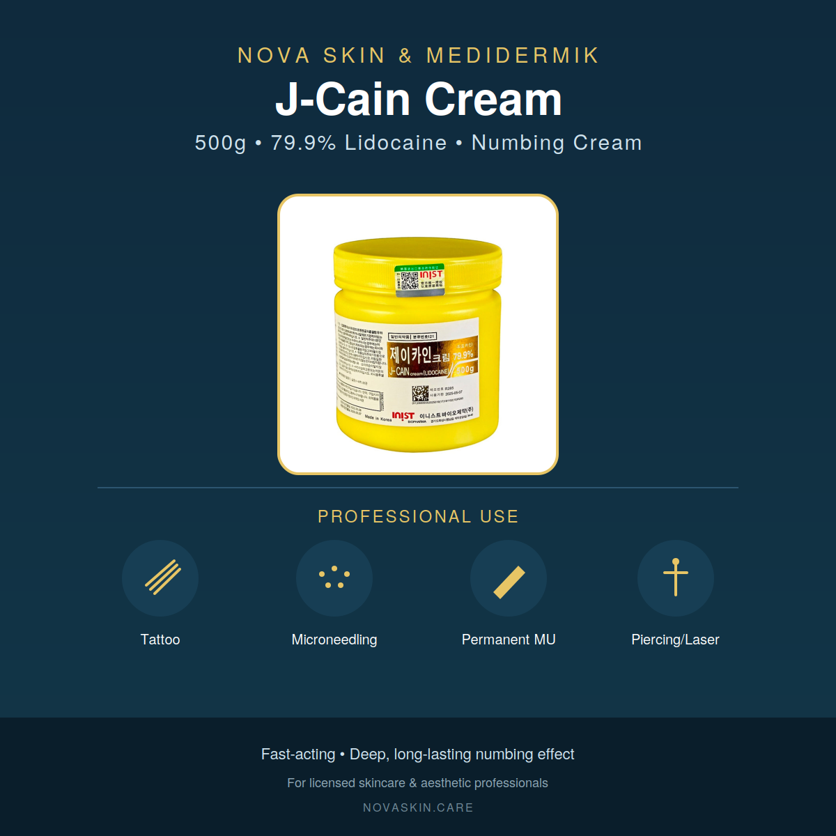 J-Cain cream 500g