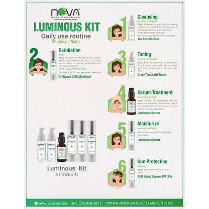Luminous (Vitamin C) Retail Kit | Dull Skin, Age Skin, Lack of Luminosity