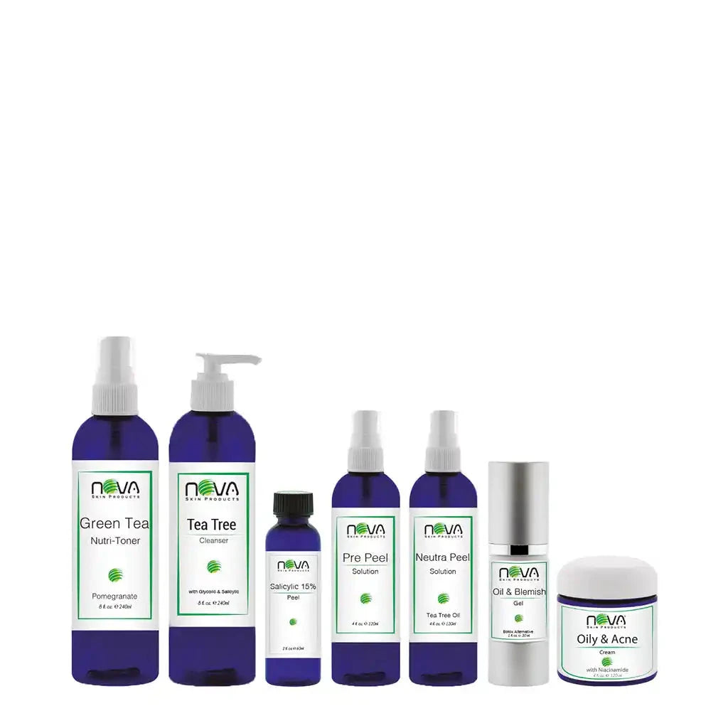 Oily & Acne Back Bar Kit 7 products