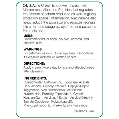Oily & Acne Cream