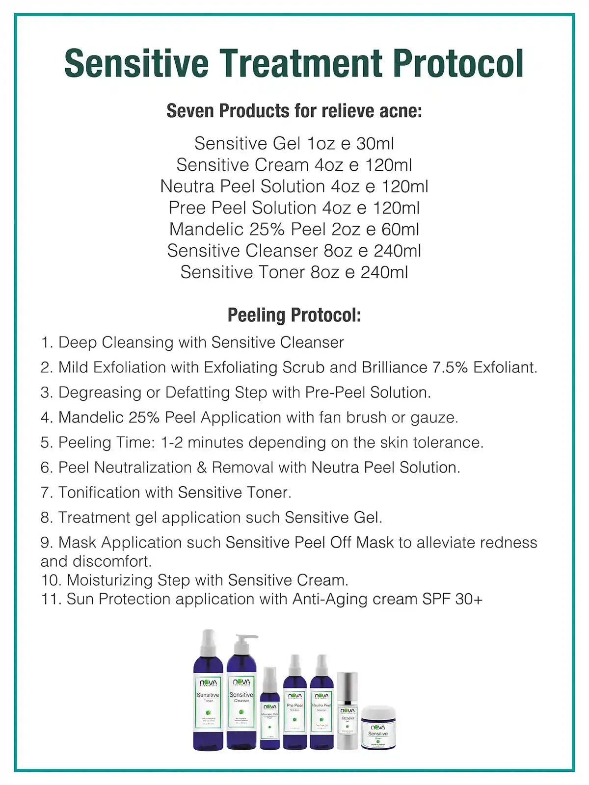 Sensitive Back Bar Kit 7 products