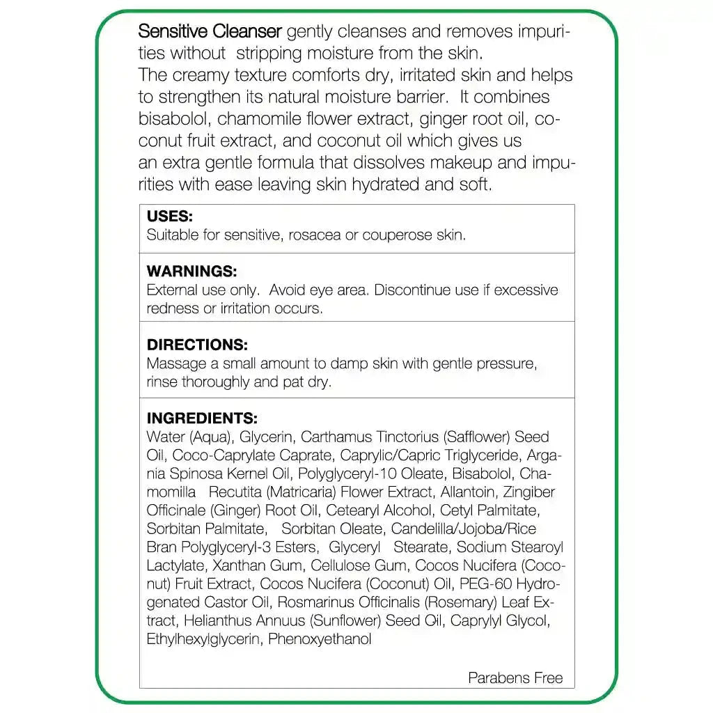 Sensitive Cleanser 1.7oz