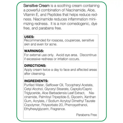 Sensitive Cream 1.7oz