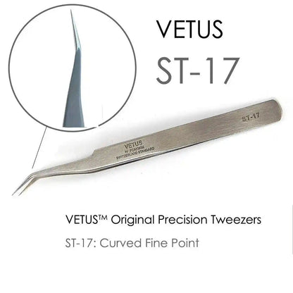 VETUS Precise Tweezers For Eyelash Extensions