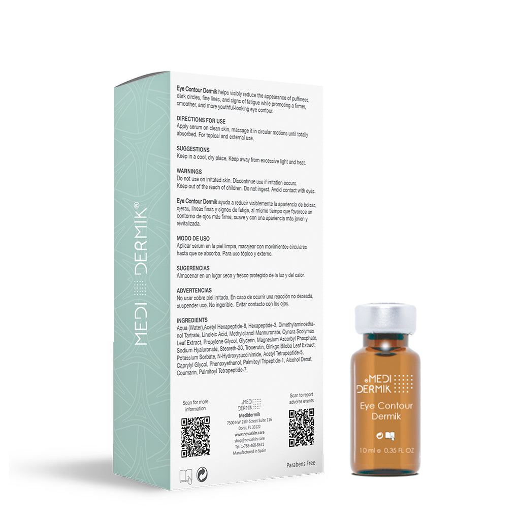 Eye Contour Dermik / Puffiness, Dark Circles, Fine Lines, and signs of Eye Fatigue
