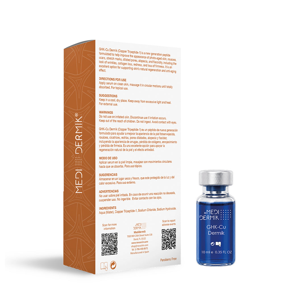 GHK-Cu Dermik (Copper Tripeptide-1) 100mg/vial
