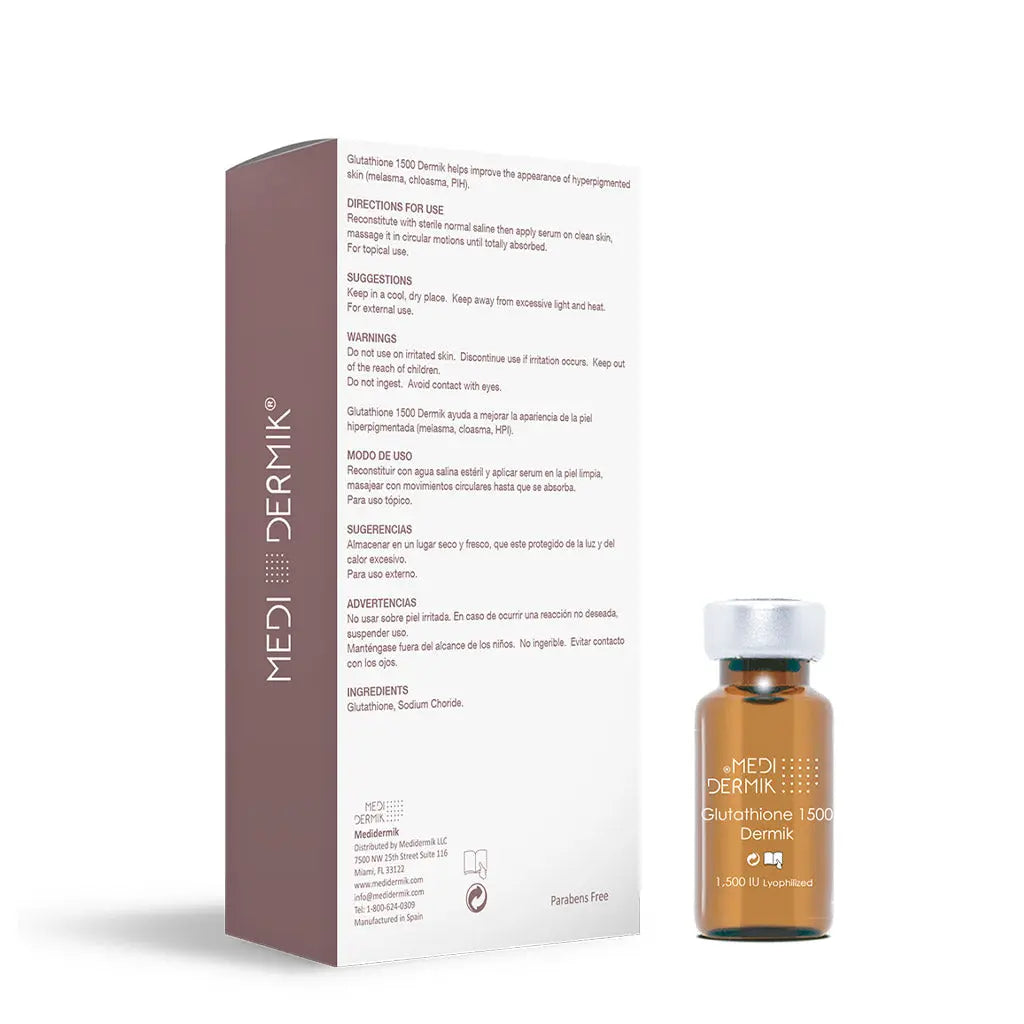 glutathione 1500  Lyophilized Back