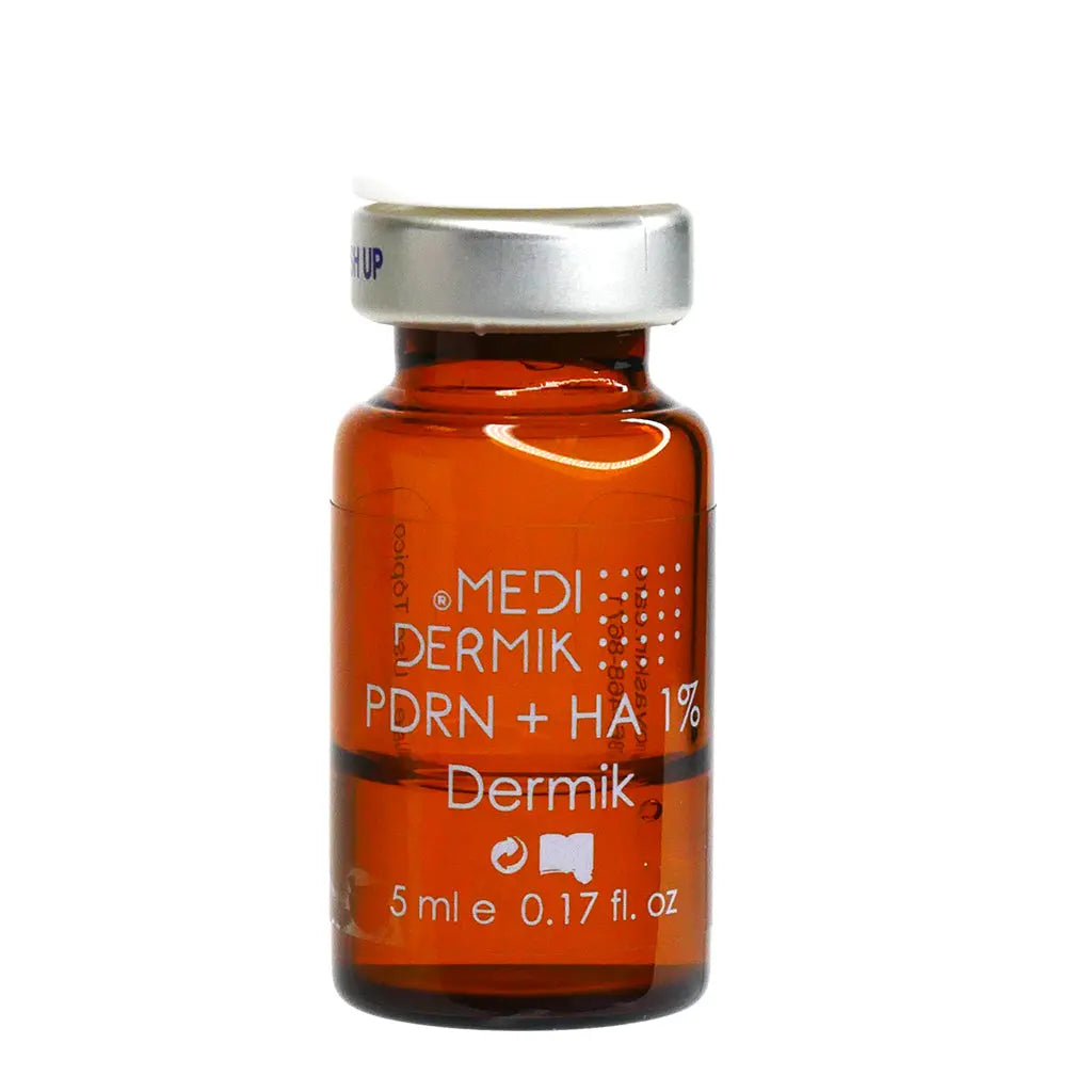 Medidermik PDRN + HA 1% bottle on a white background