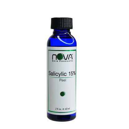 Nova Salicylic 15% Peel bottle on a white background